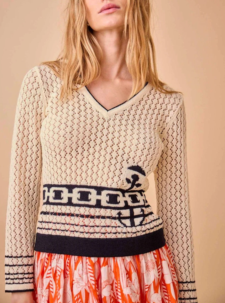 Hunter Bell Skylar Sweater Anchor