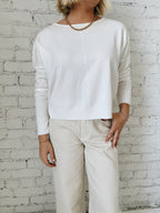Andy Crew Neck - Ivory