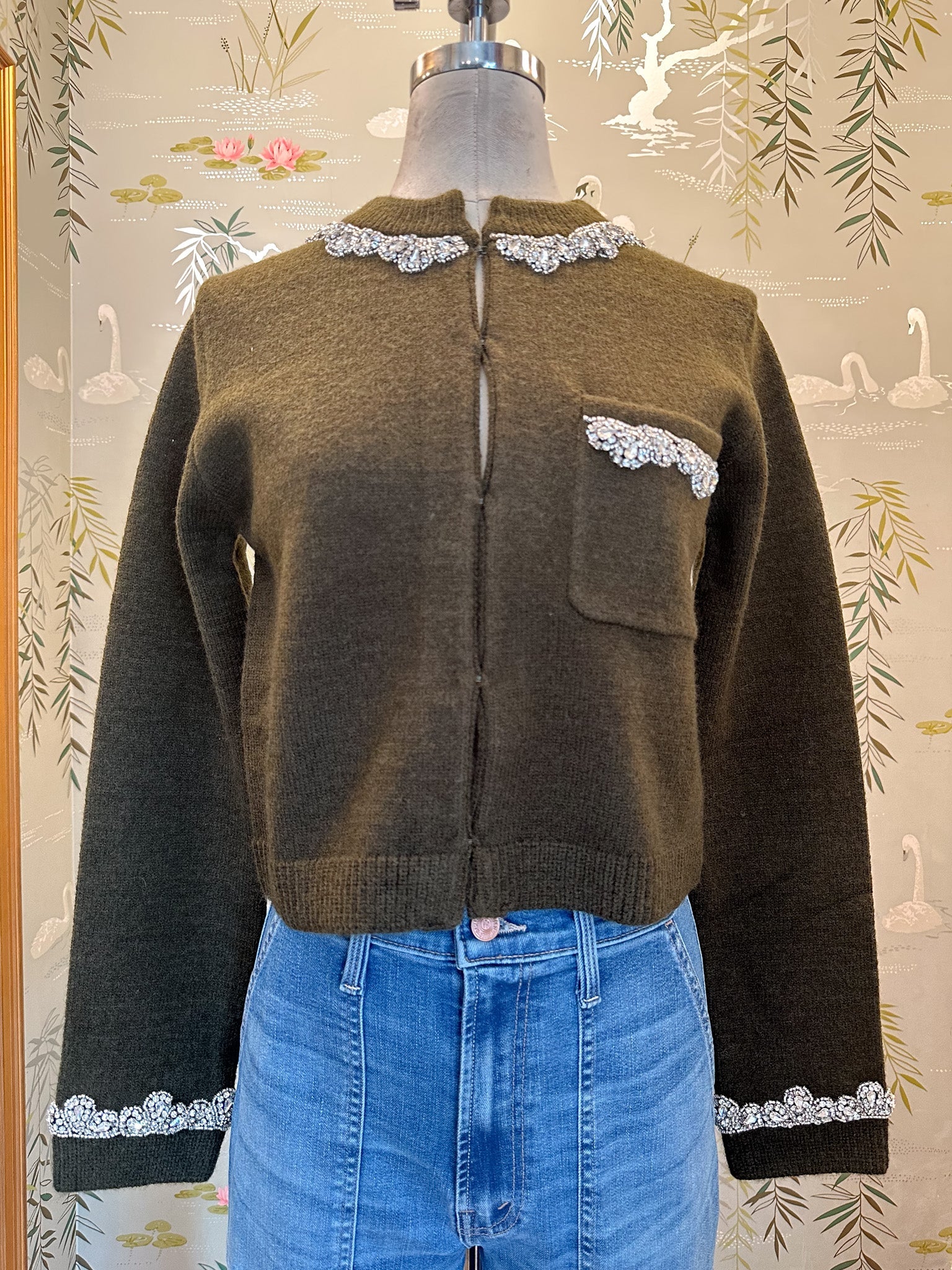 Bertha Jewel Cardigan
