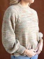 Moss Ruffle Hem Sweater