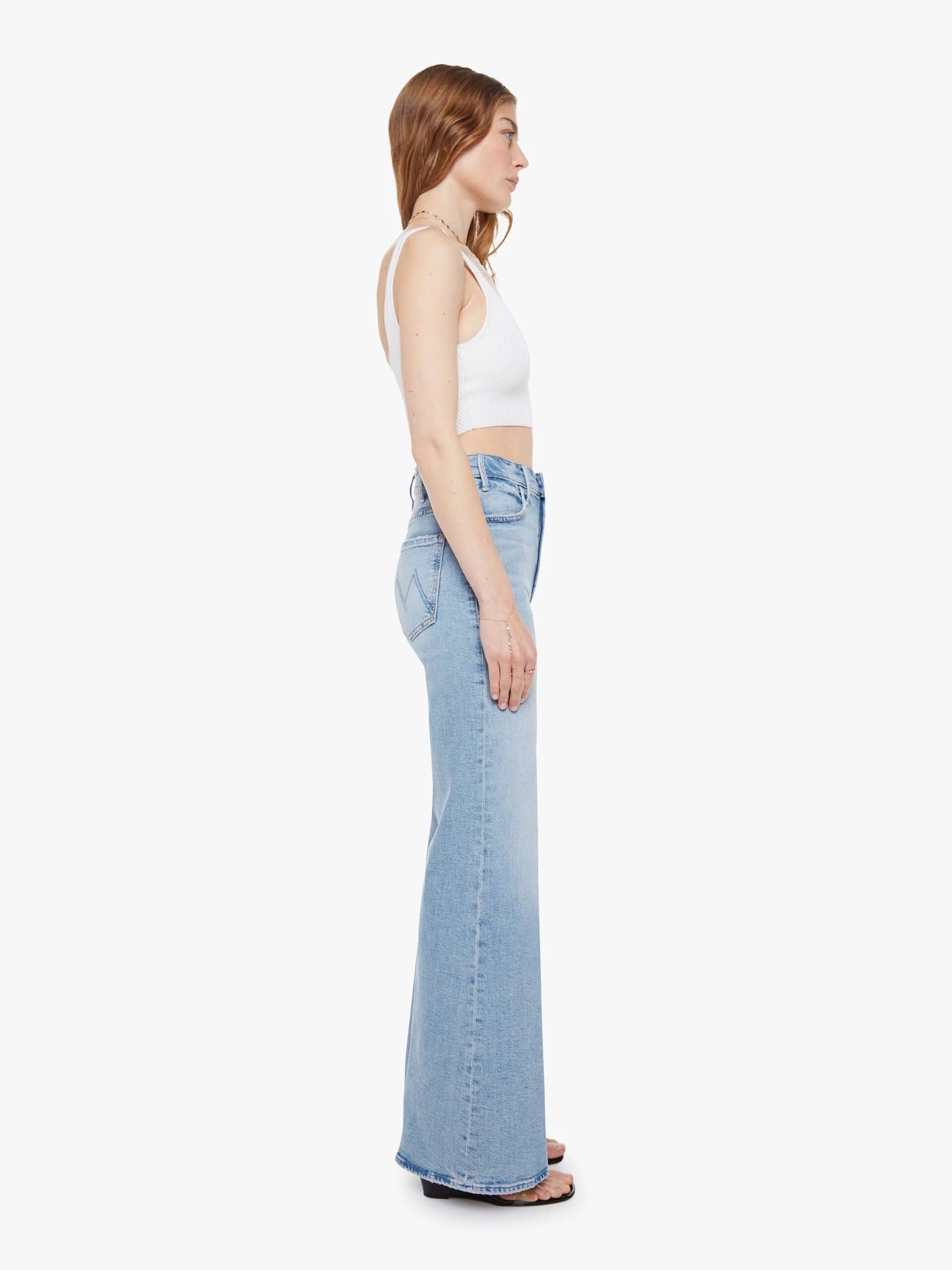 Mother Denim The Hustler Roller Sneak - I Confess
