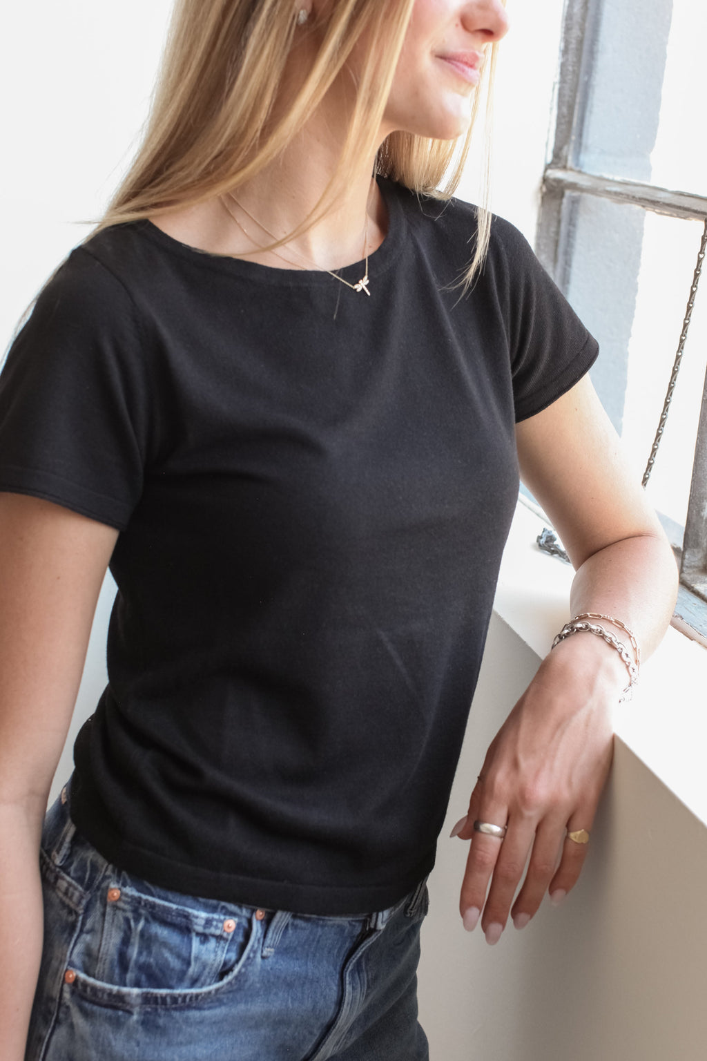 Amy Knit Tee