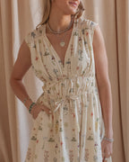 Cecilia Floral Midi Dress