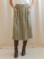 Meredith Corduroy Midi Skirt