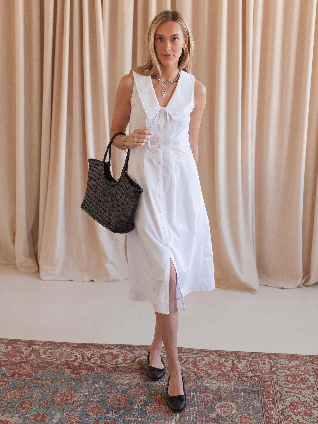 Cleo Poplin  Dress