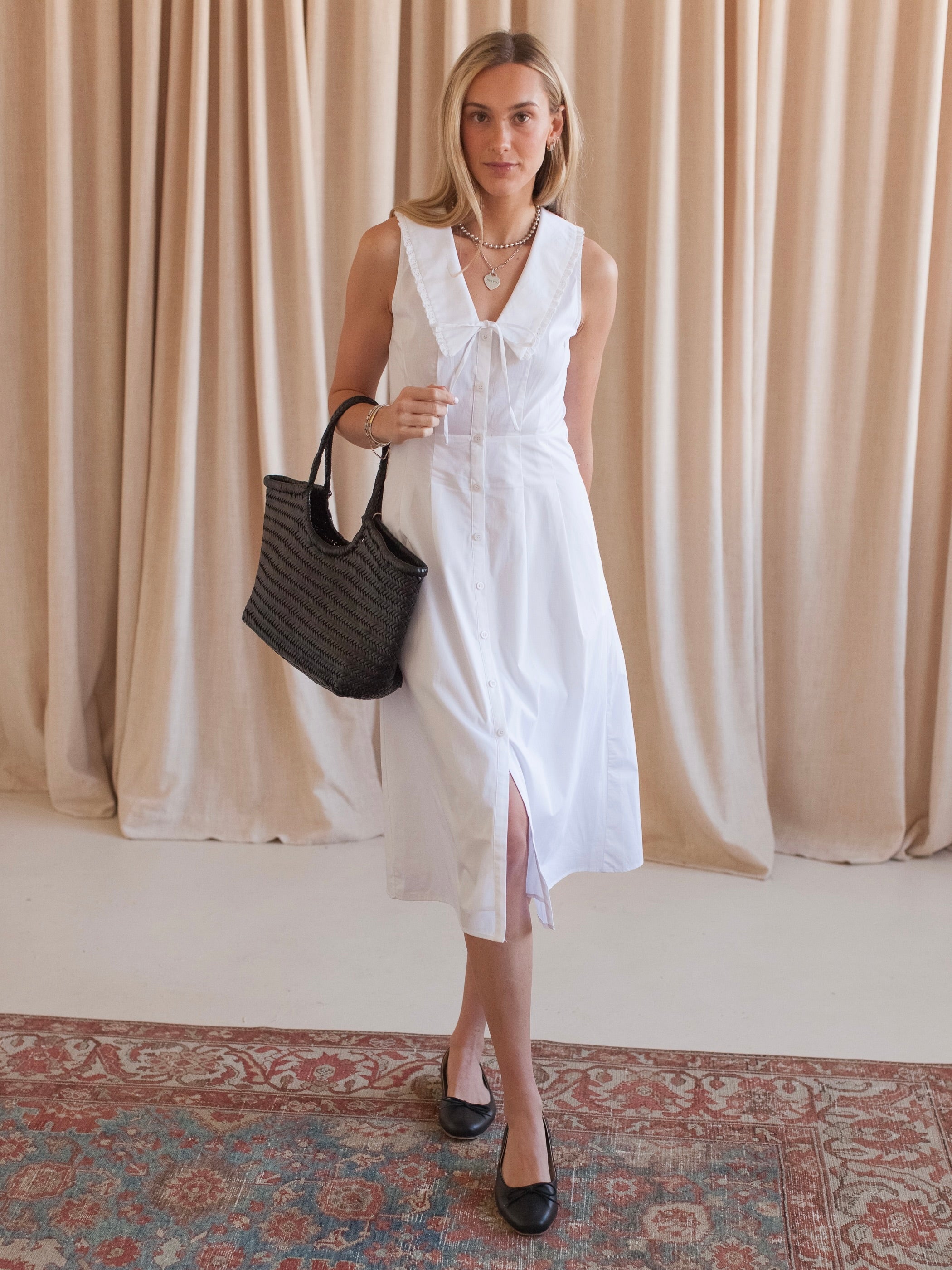 Cleo Poplin  Dress