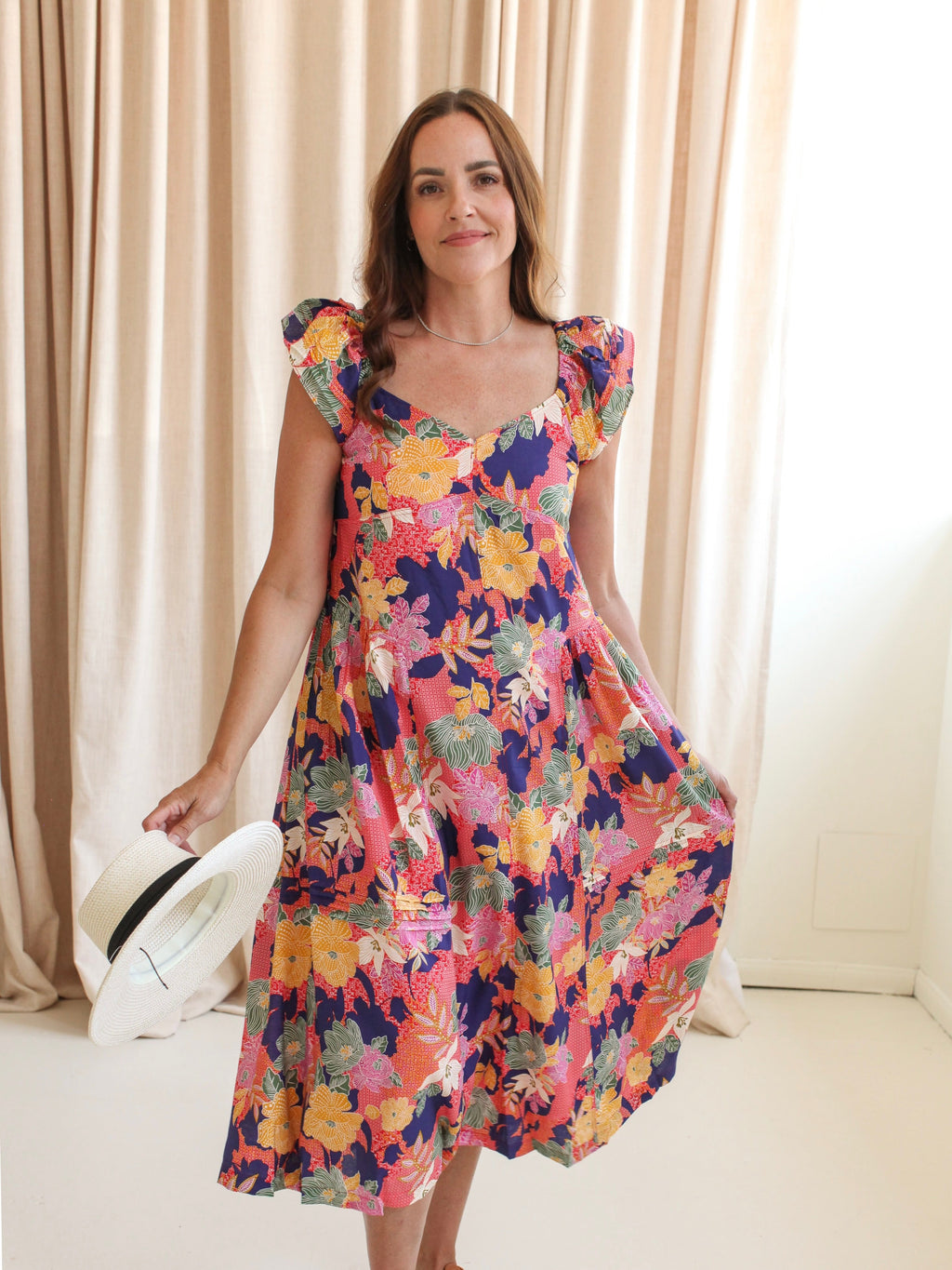 Sintra Flutter Dress