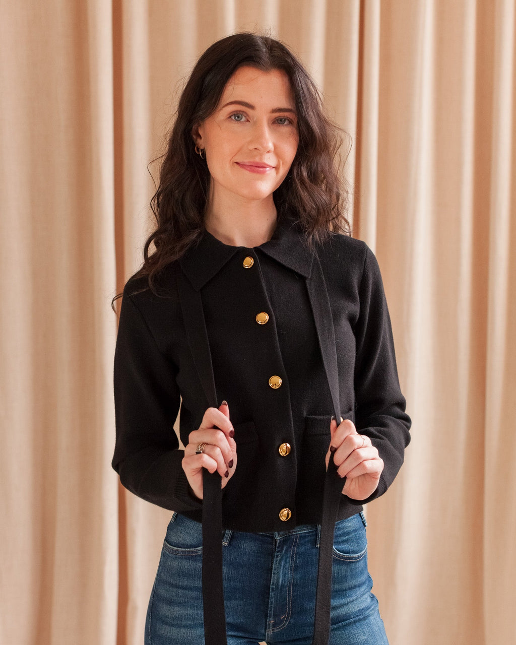 Andrea Bow Cardigan