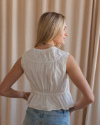 Leah Sleeveless Blouse