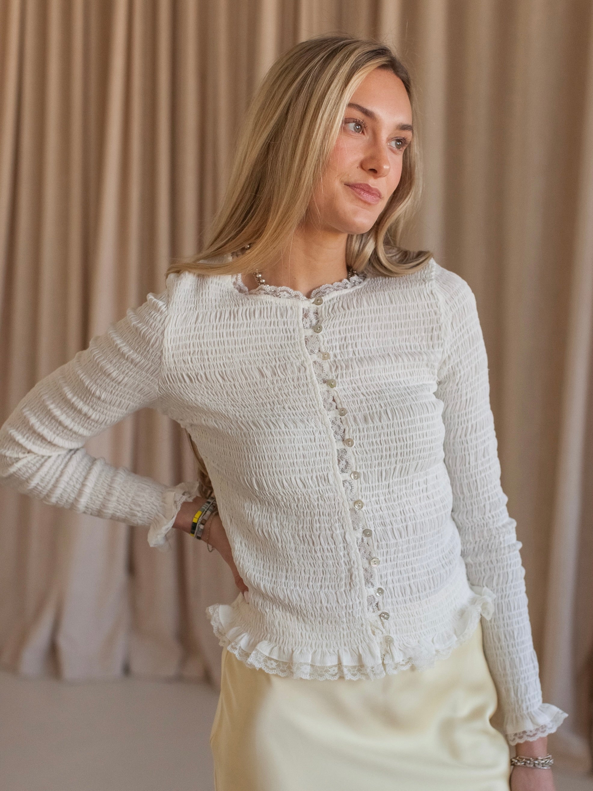 Lani Smocked Blouse