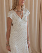 Amy Dotted Midi Dress