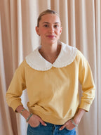 Peter Pan Sweatshirt- Yellow