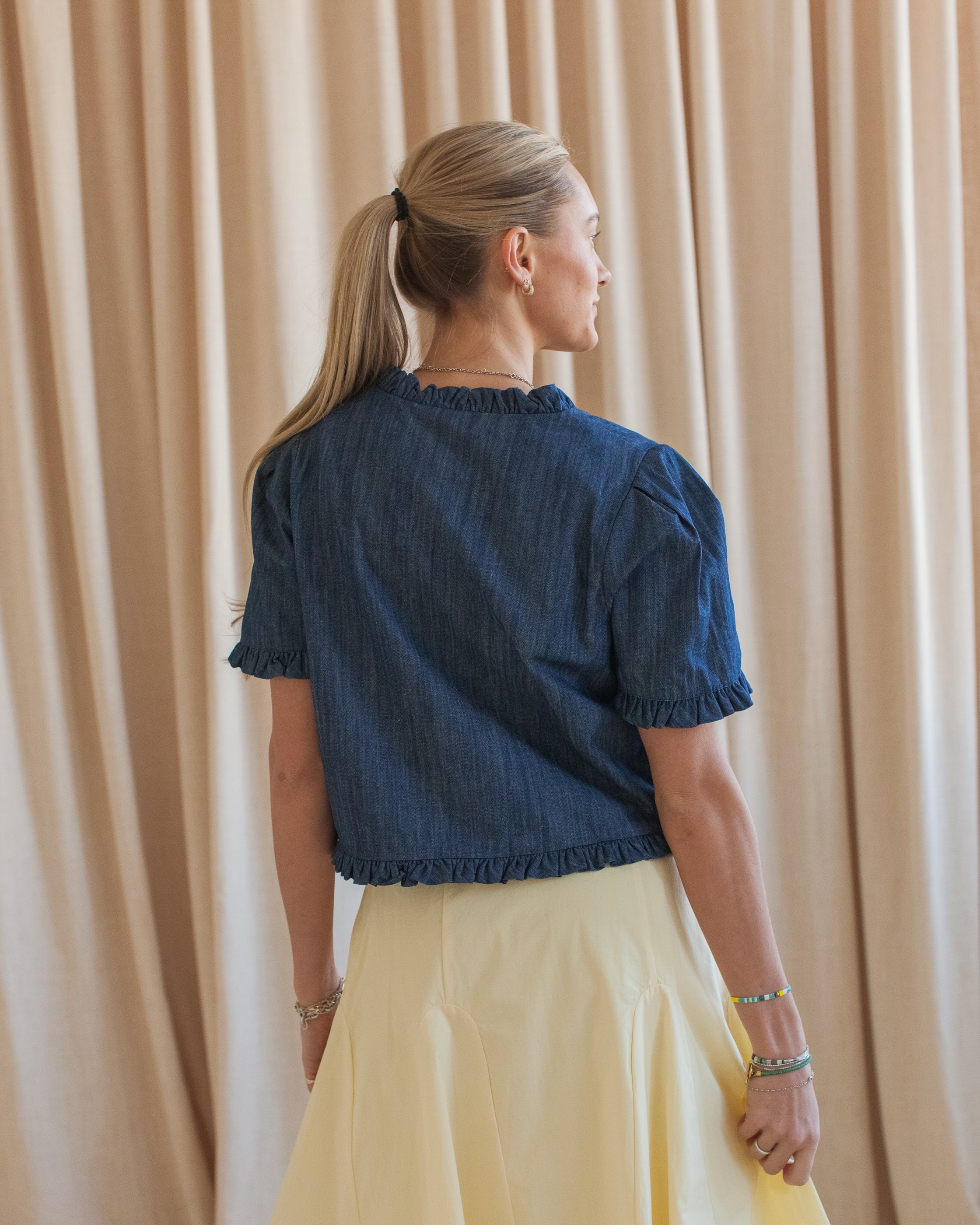 Emerson Chambray Blouse