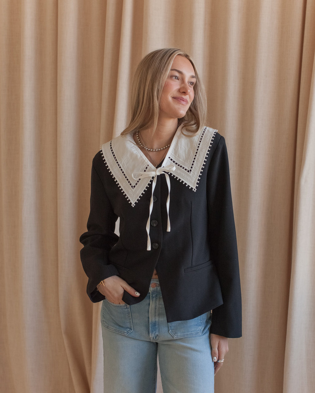 Margaret Collared Blazer
