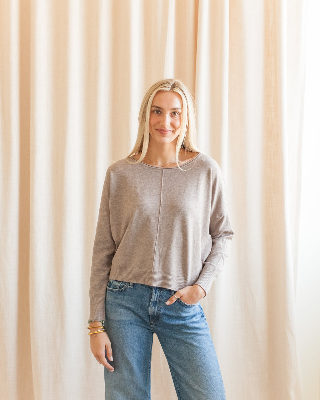Andy Crew Neck - Mocha