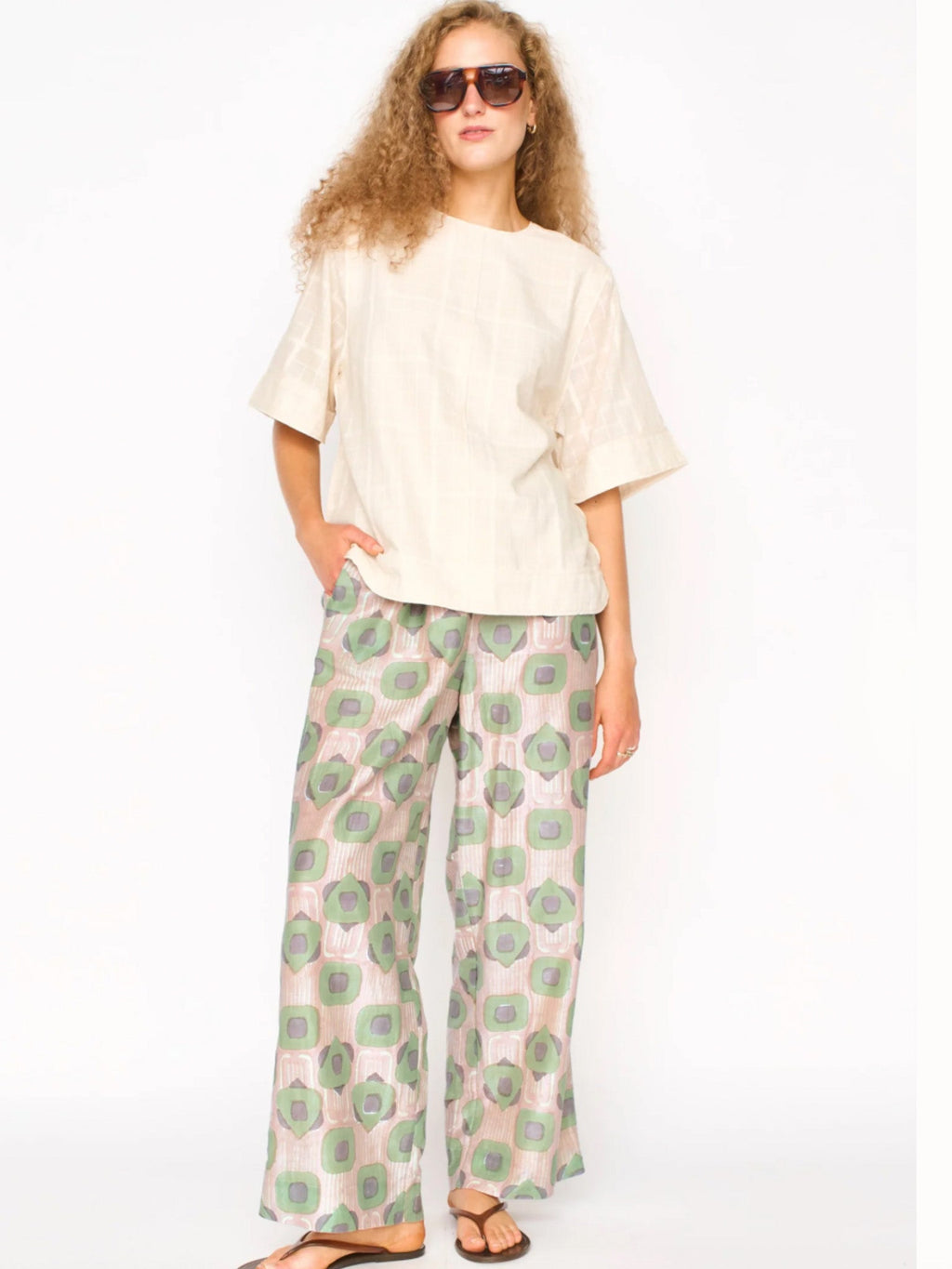 Mirth Baden Pant in Stony Coeur