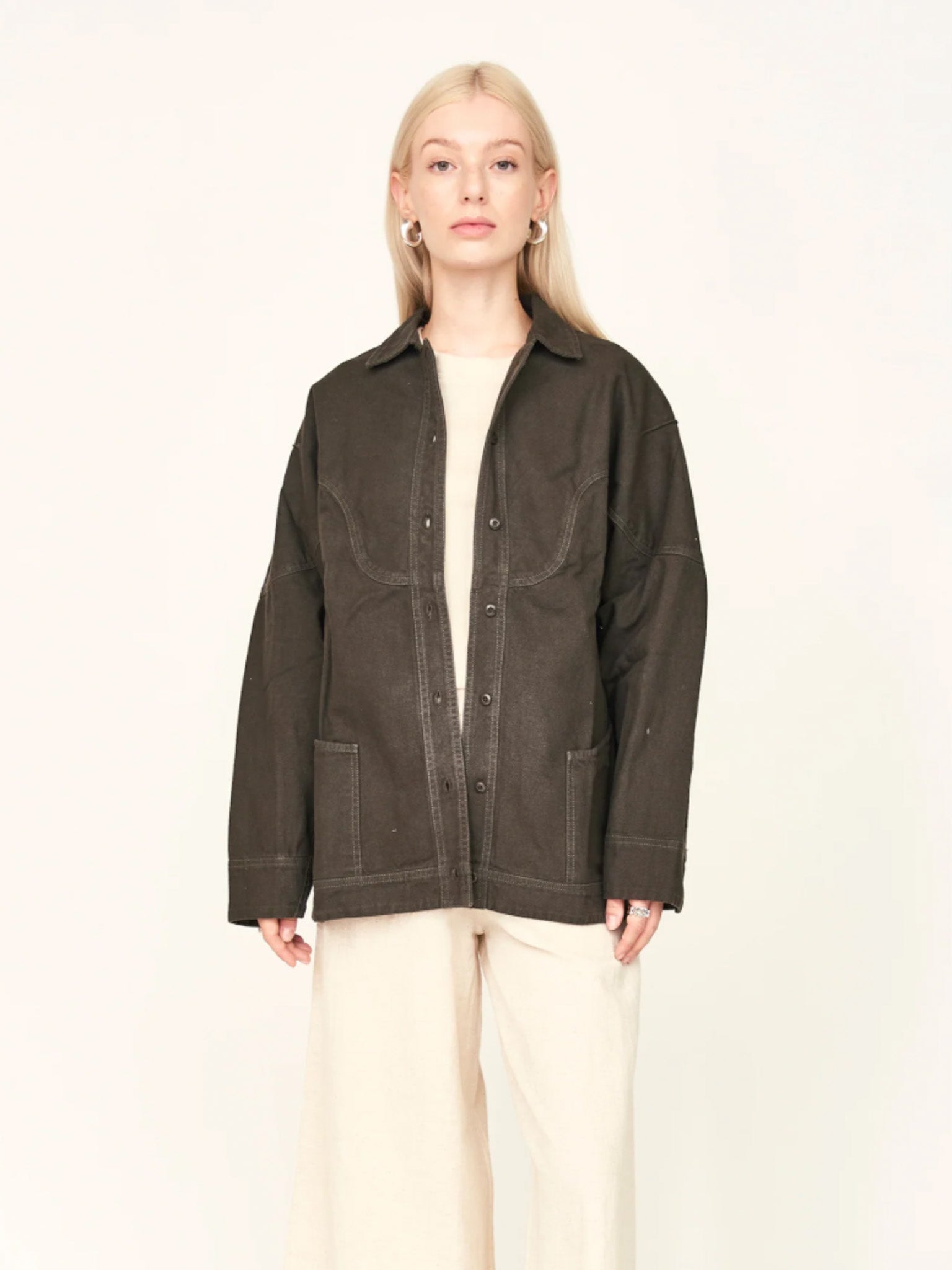 Mirth Teton Jacket in Black Olive