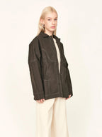 Mirth Teton Jacket in Black Olive