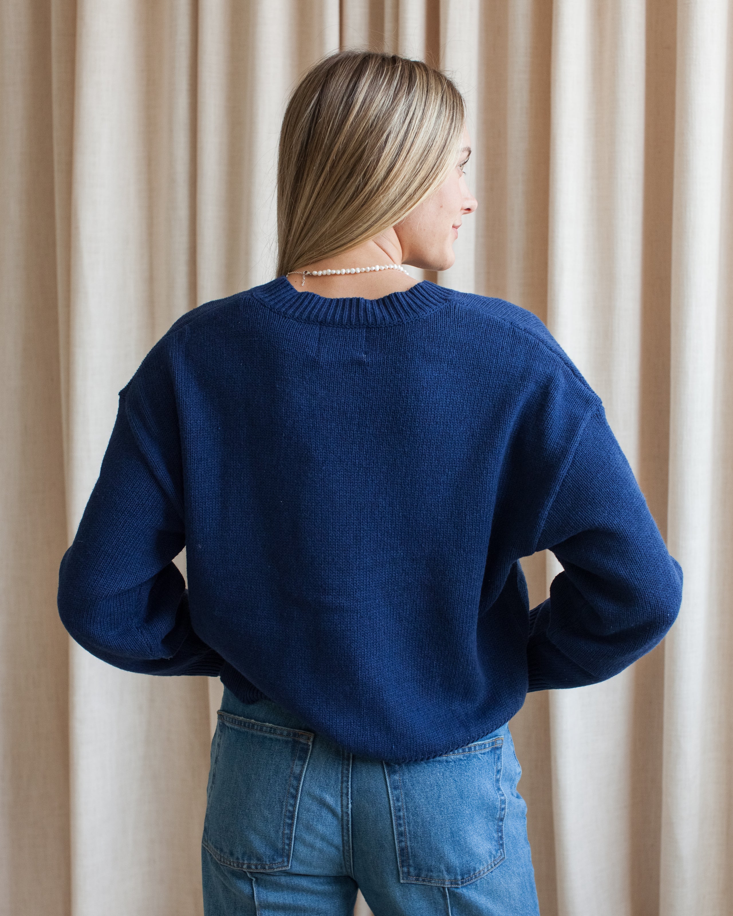 Ophelia Cardigan- Navy