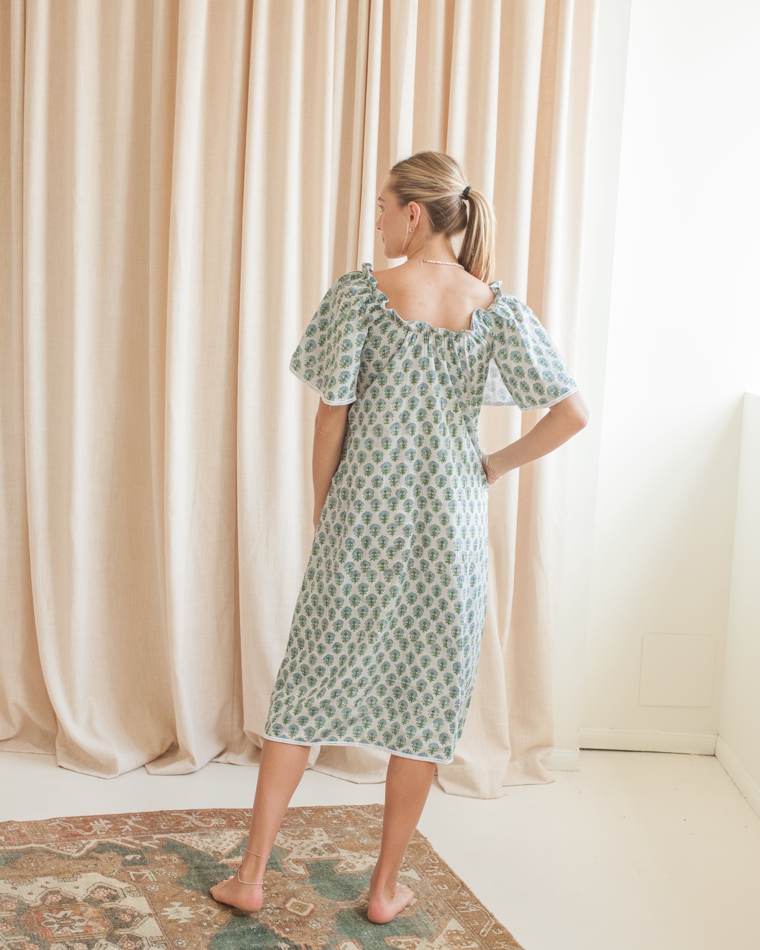 Maison de Frédéric Wendy House Dress- Blue